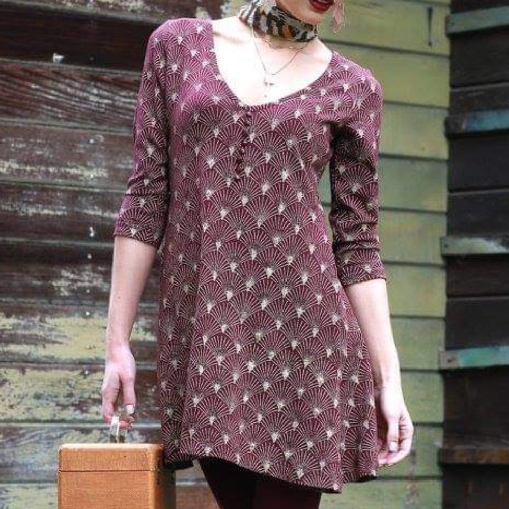 Effie’s Heart Esplanade Tunic Jazz Print